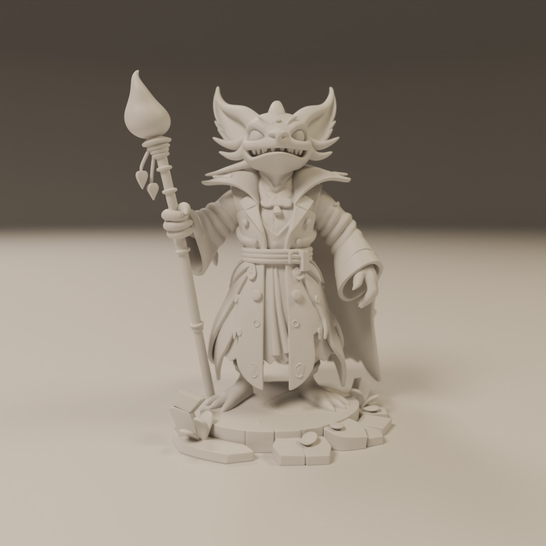 Pyrrux the Mischief Mage 3D print model_8