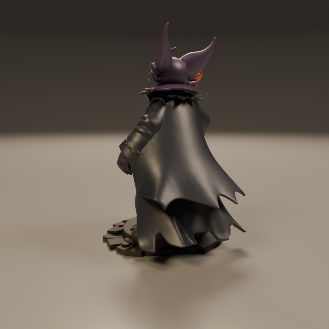 Pyrrux the Mischief Mage 3D print model_14