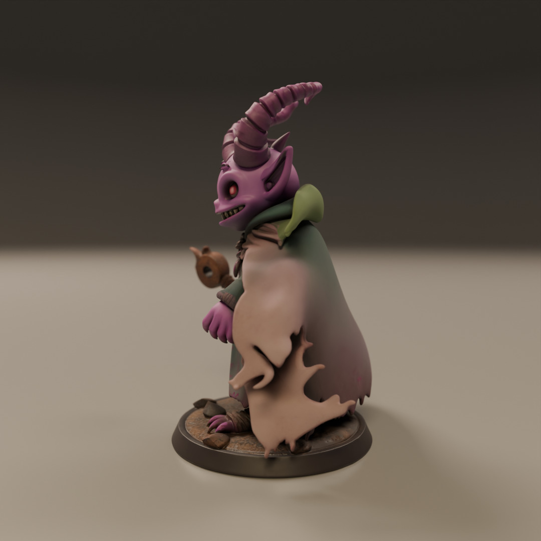 Glimcrag Sorcerer of the Rift 3D print model_10