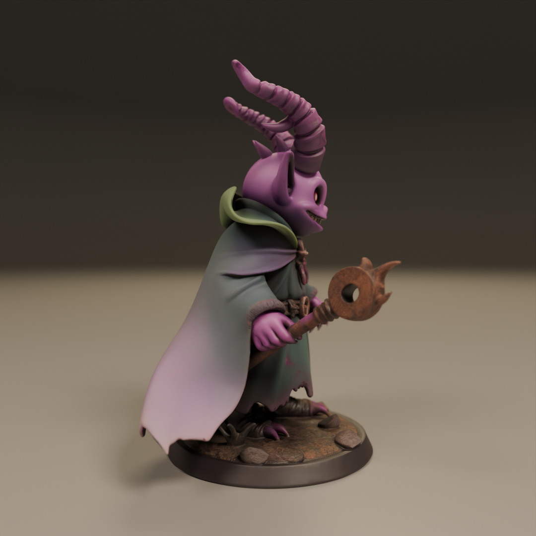 Glimcrag Sorcerer of the Rift 3D print model_9
