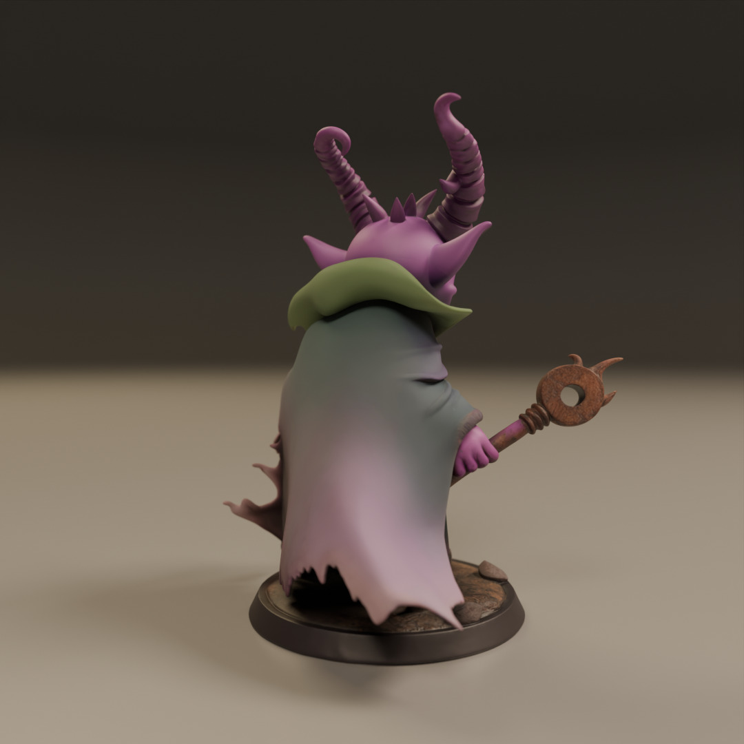 Glimcrag Sorcerer of the Rift 3D print model_15