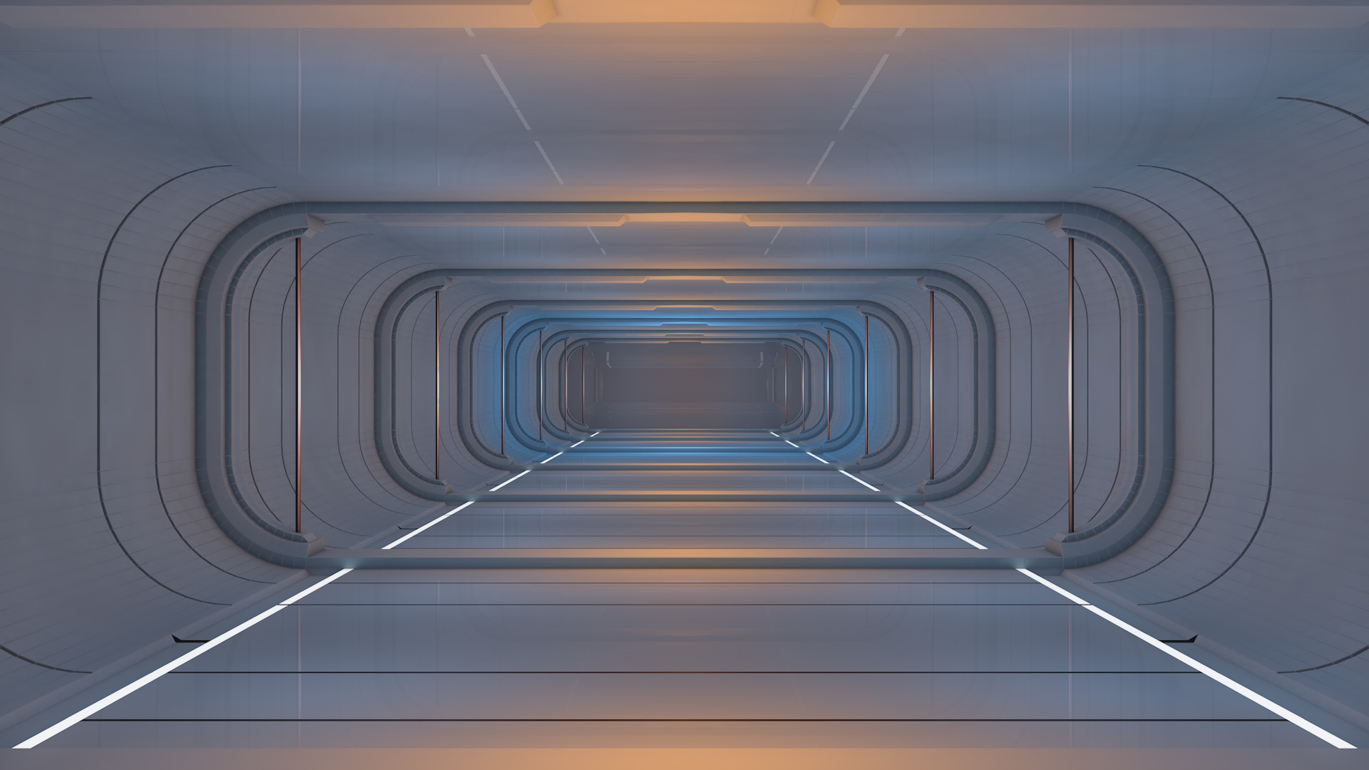 Sci Fi Interior 3D model_1