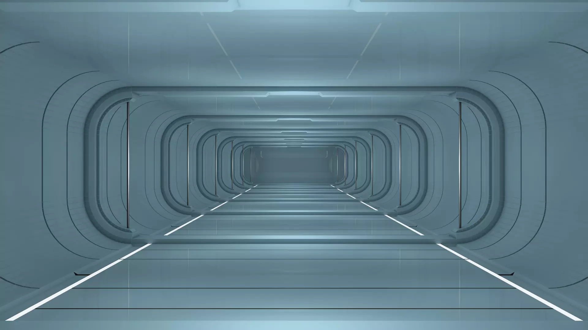 Sci Fi Interior 3D model_0
