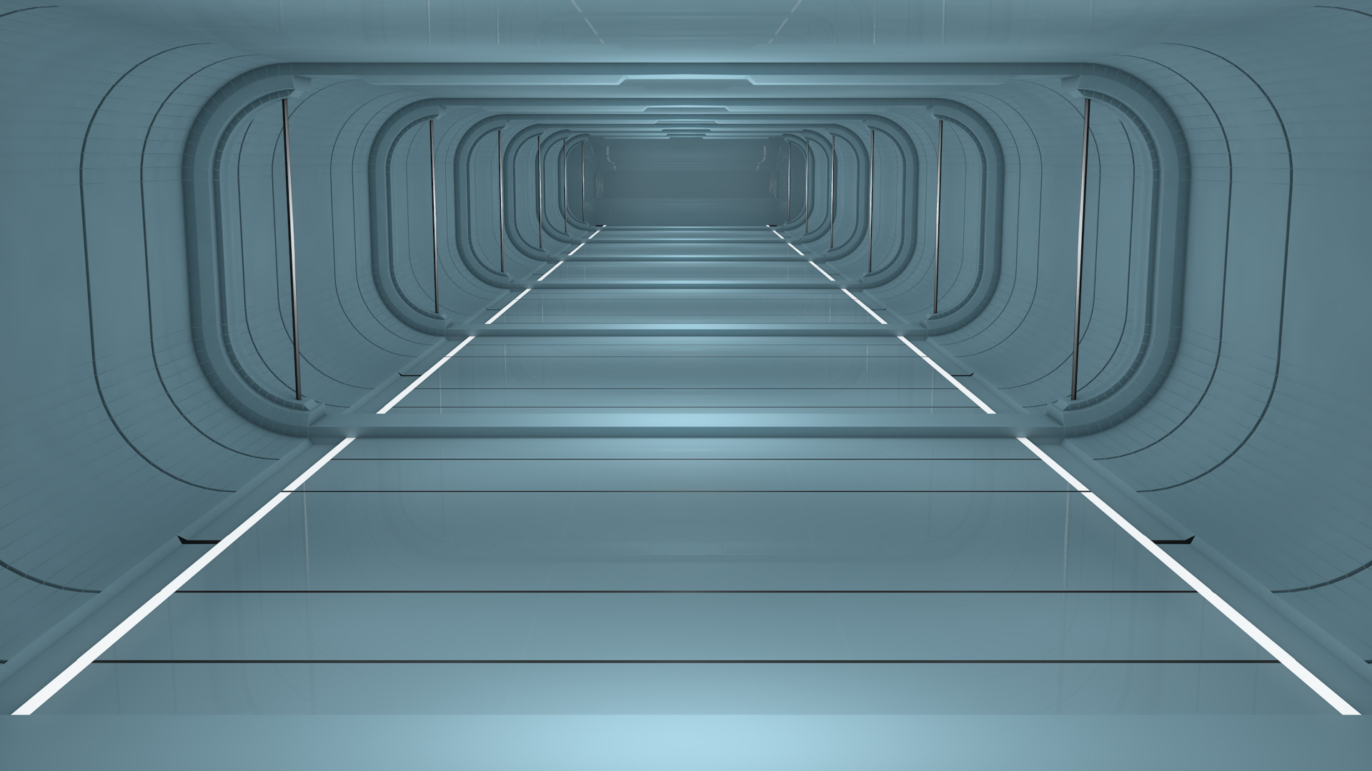 Sci Fi Interior 3D model_3