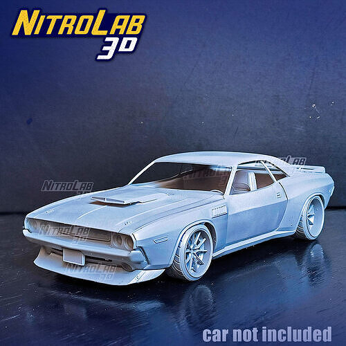 Challenger Bodykit for Revell 1-24 - NITROLAB3D 3D print model