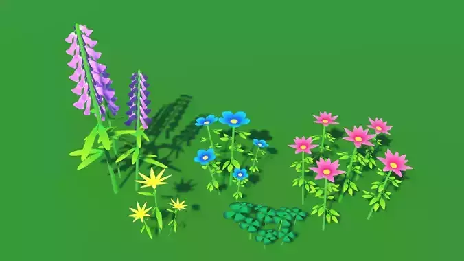 Simple-Hand painted Flowers