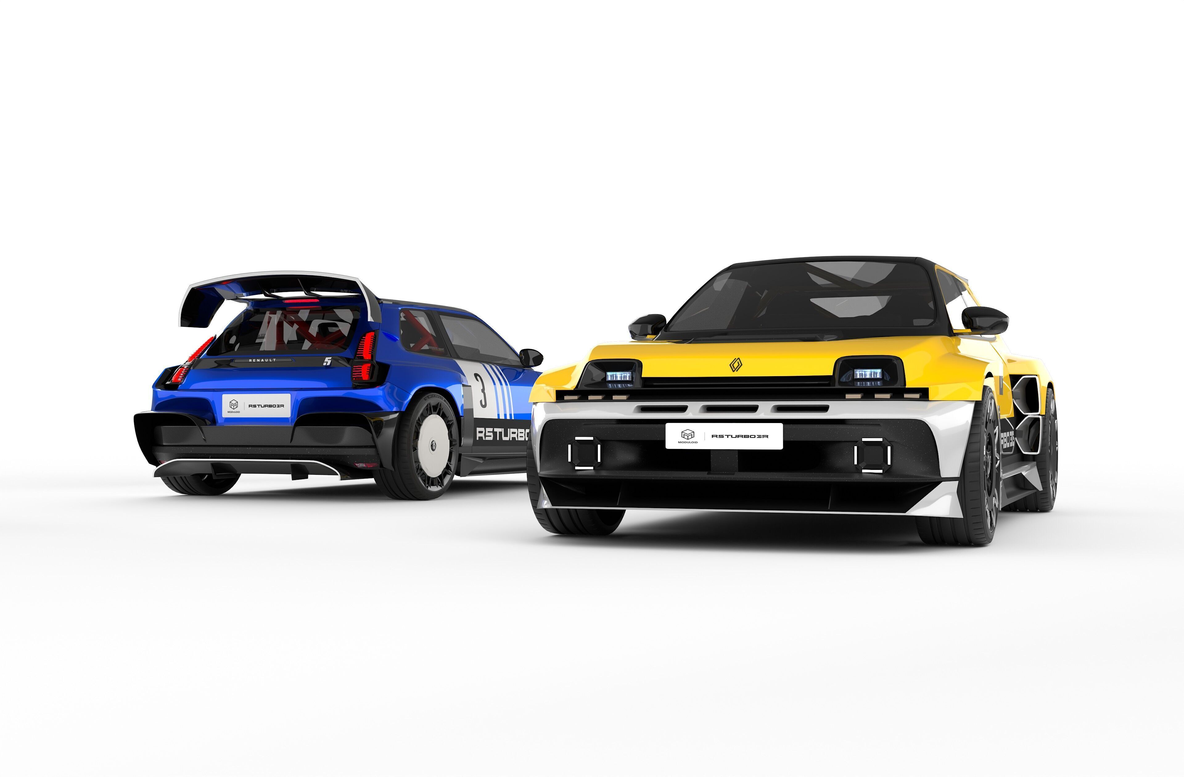 PACK Renault 5 Turbo 3E - Rally Kit 3D model_5