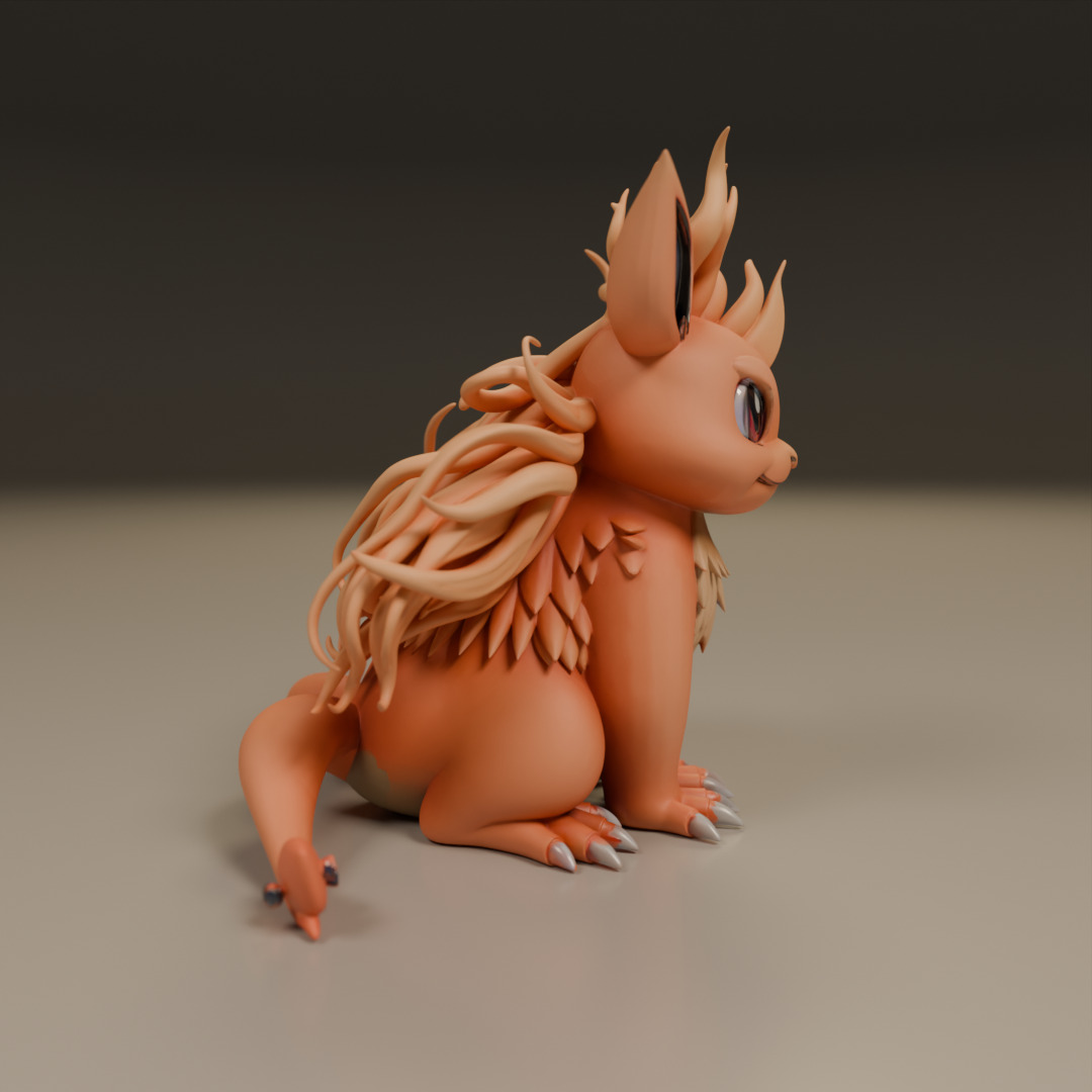 pocket monsters 3D print model_1