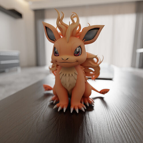 pocket monsters 3D print model