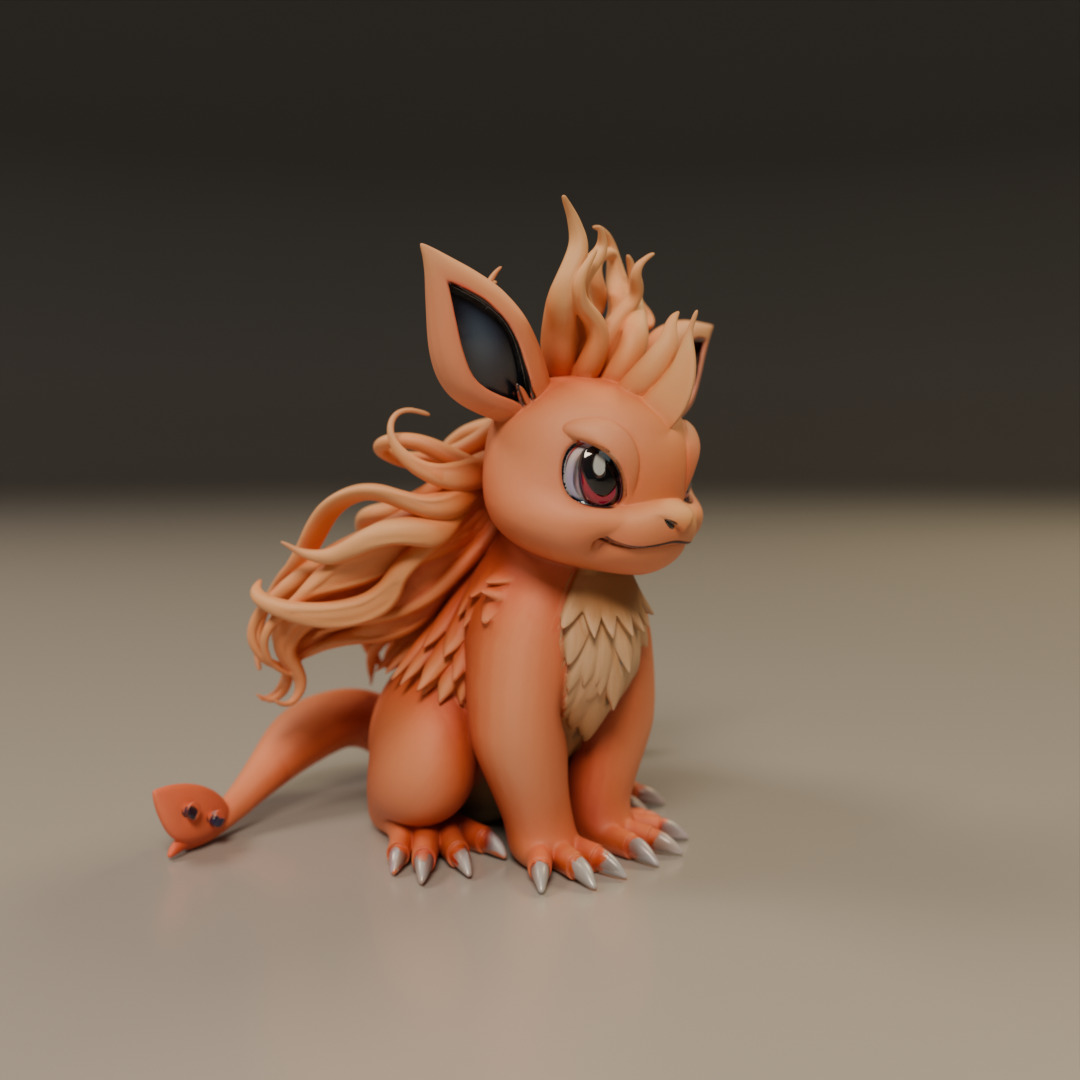 pocket monsters 3D print model_4