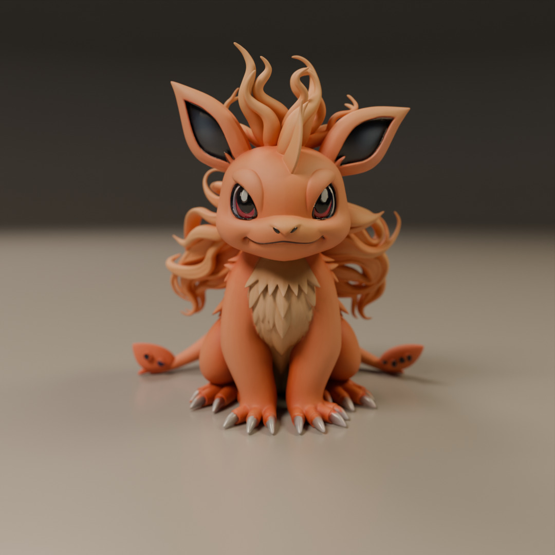 pocket monsters 3D print model_8