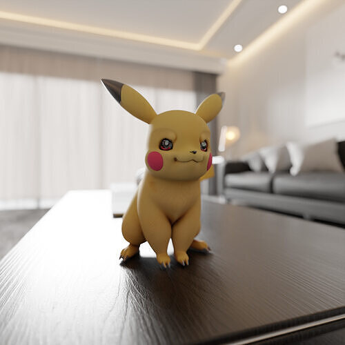 pocket monsters 3D print model