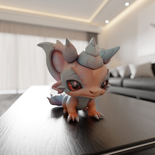 pocket monsters 3D print model