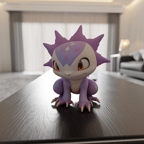 pocket monsters 3D print model