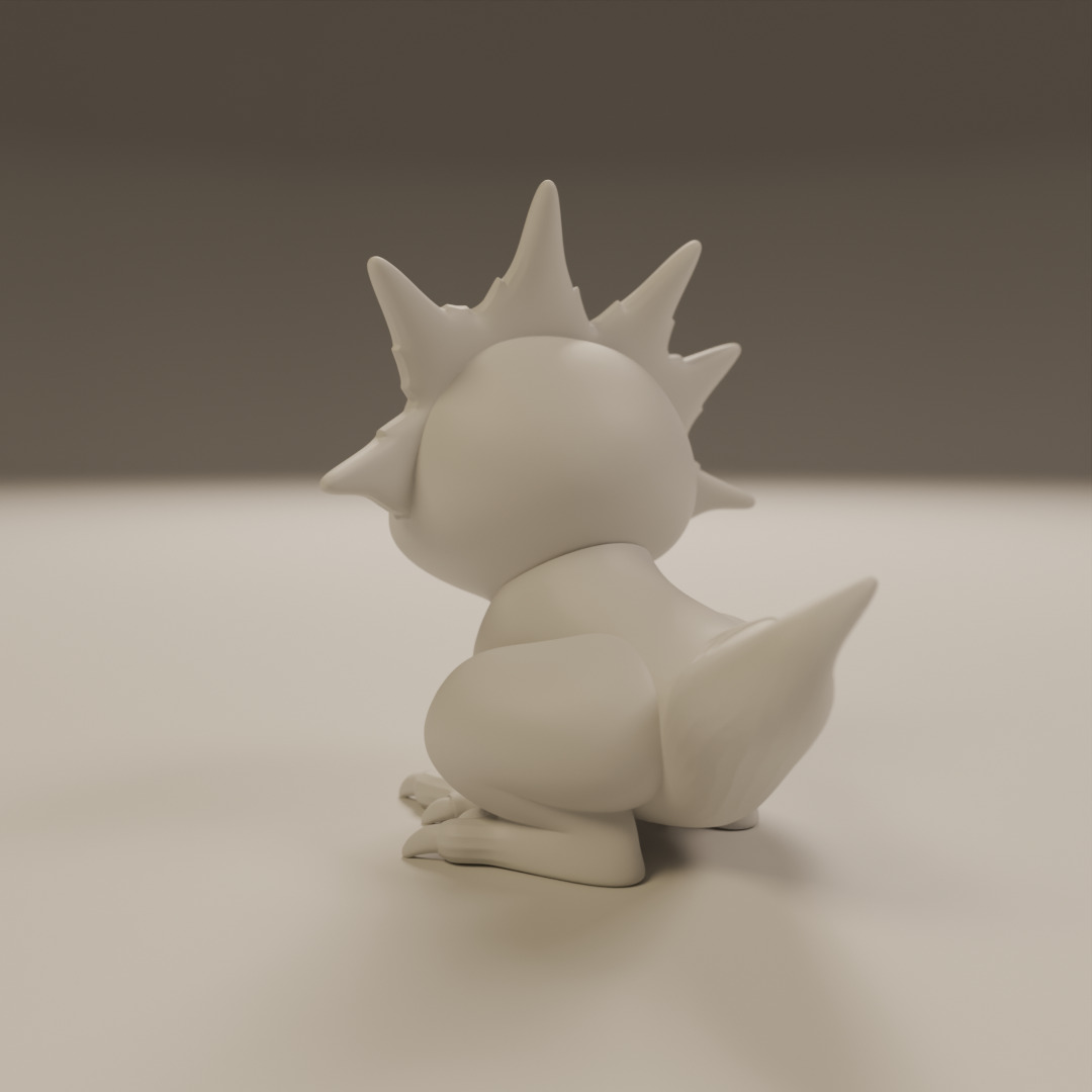 pocket monsters 3D print model_12