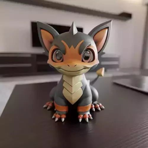 pocket monsters 3D print model