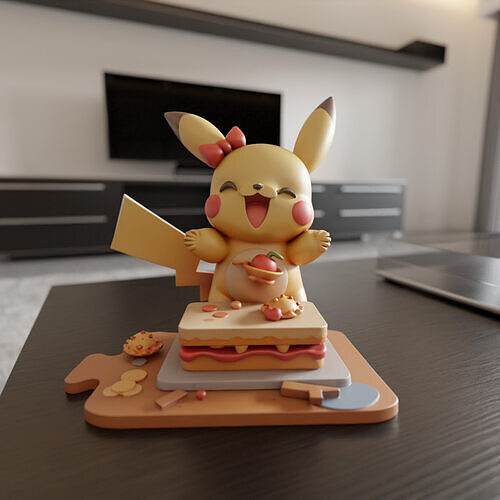 pocket monsters 3D print model