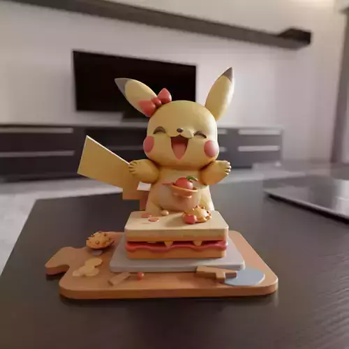 pocket monsters 3D print model