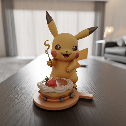 pocket monsters 3D print model