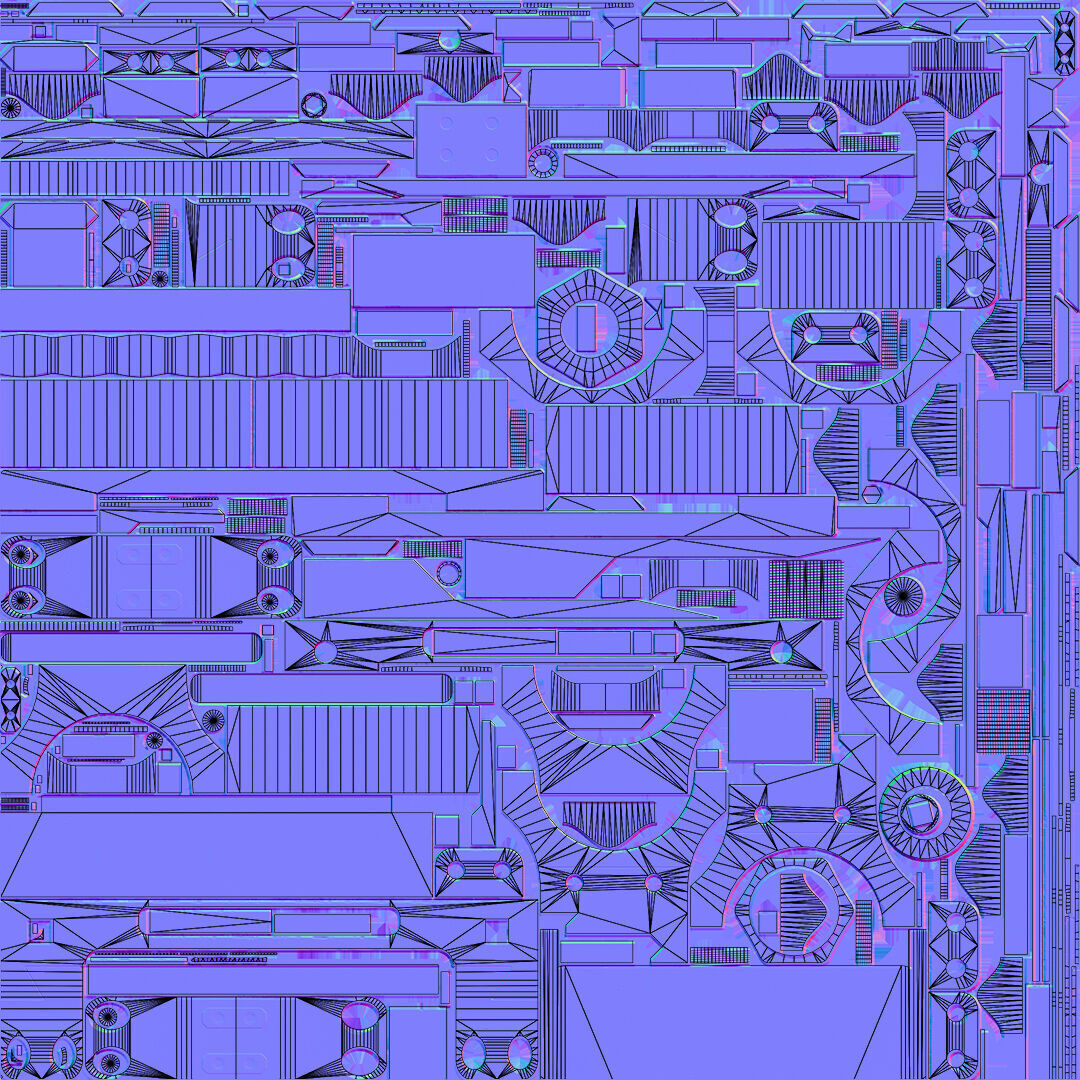 Generic sniper scope  Low-poly 3D model_20