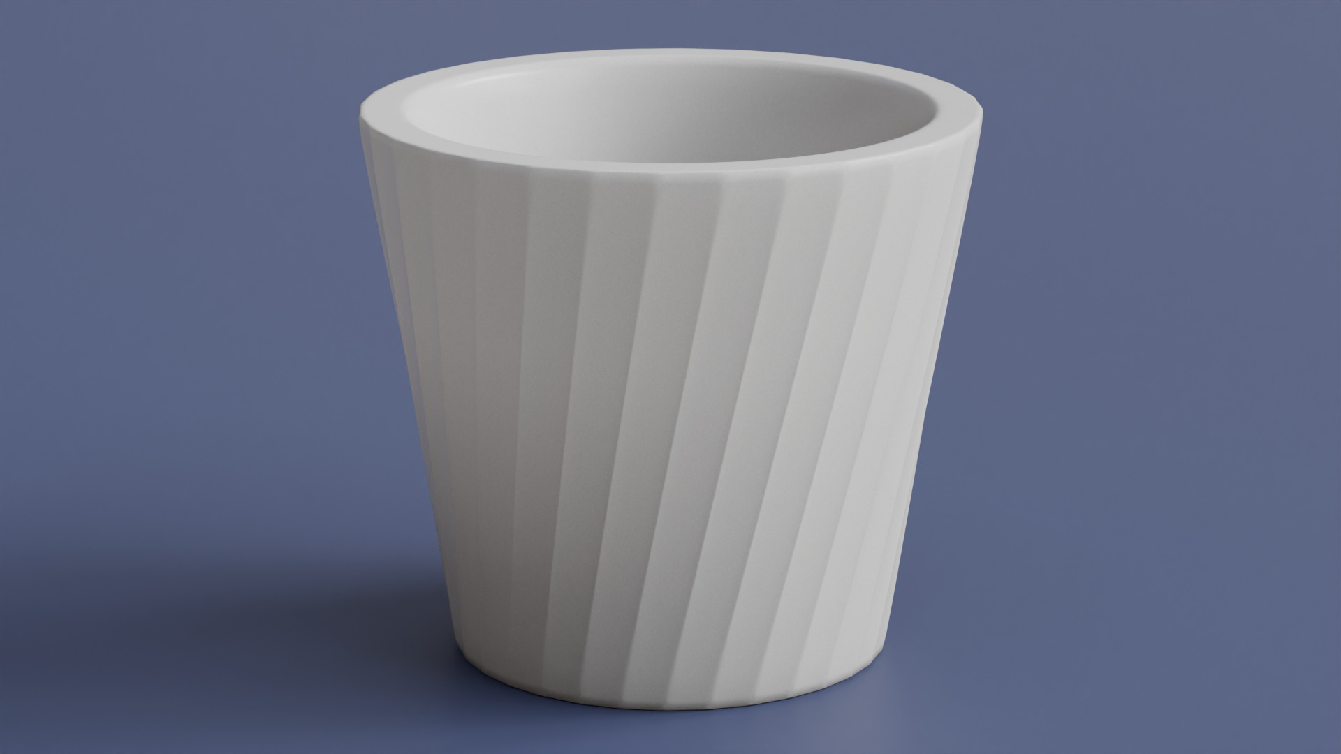 Desk Planter Set - 3 Designs for 3D Printing 3D print model_3