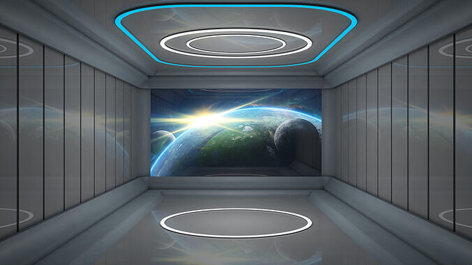 Sci Fi Room 3D model