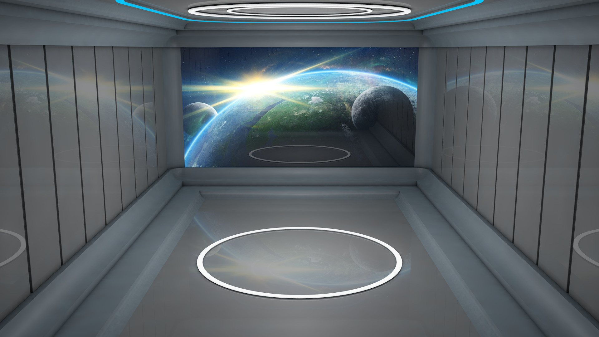 Sci Fi Room 3D model_5