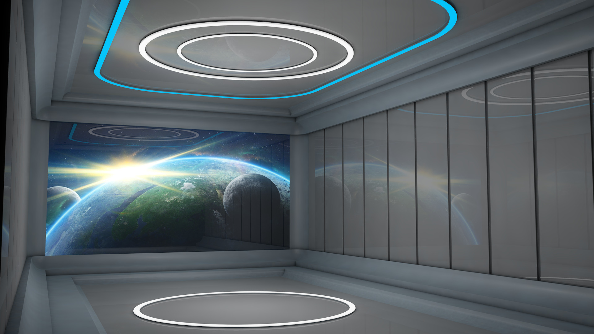 Sci Fi Room 3D model_3