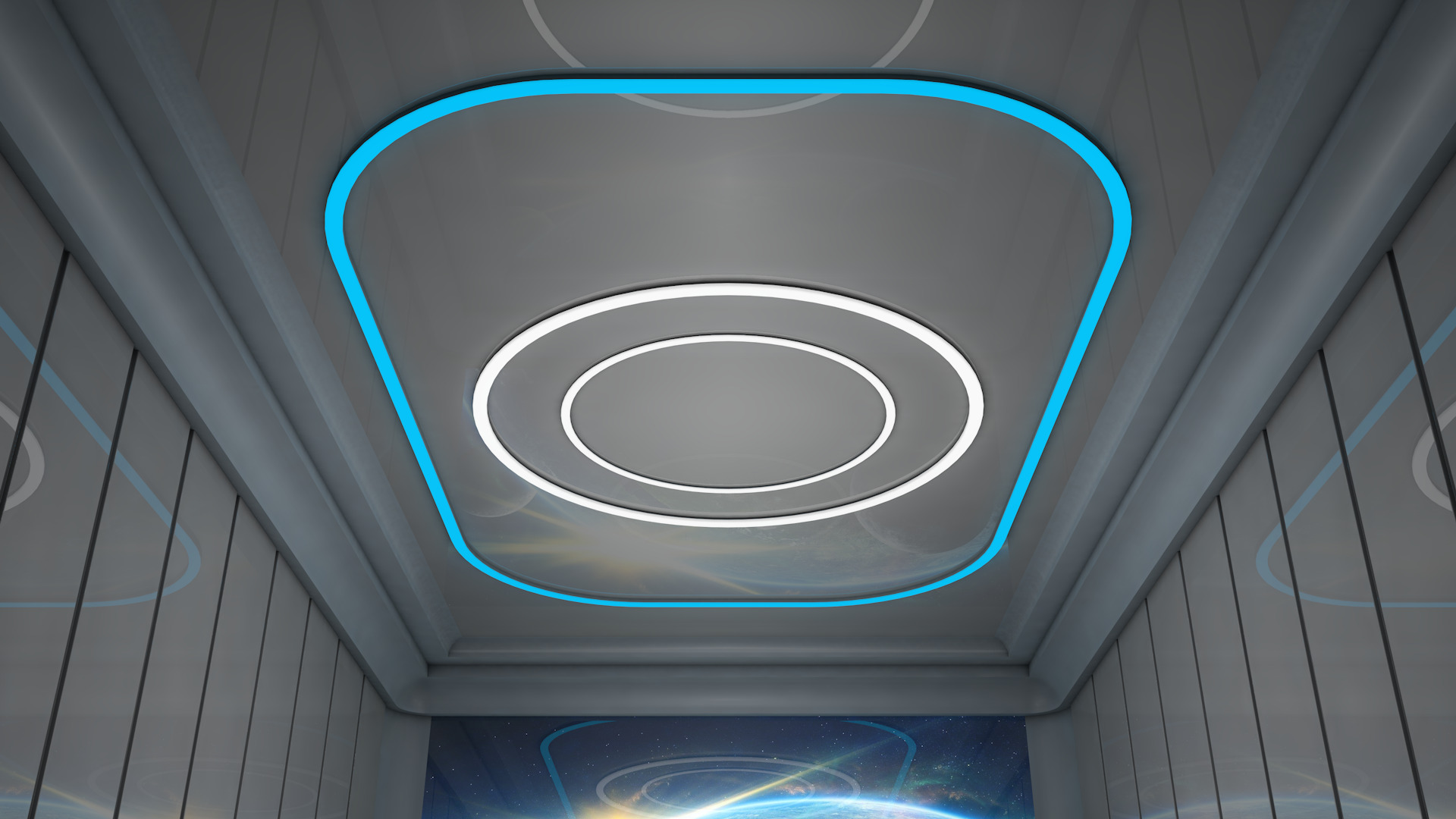 Sci Fi Room 3D model_6