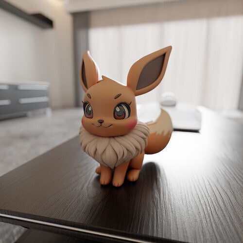 pocket monsters 3D print model