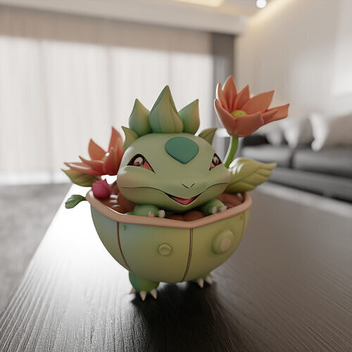pocket monsters 3D print model