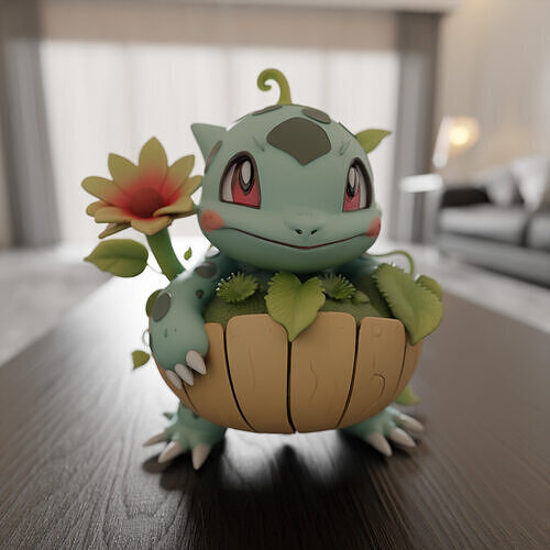 pocket monsters 3D print model