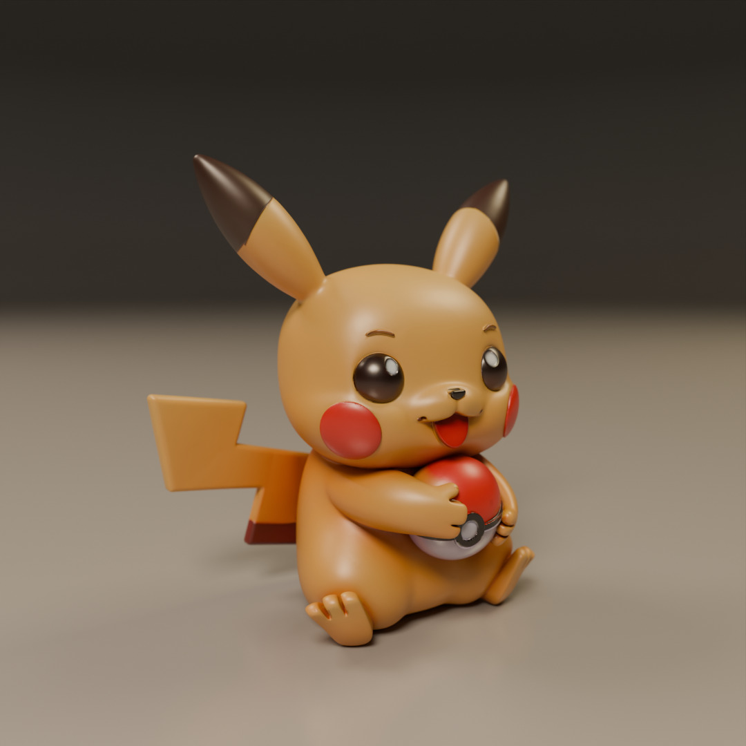 pocket monsters 3D print model_12