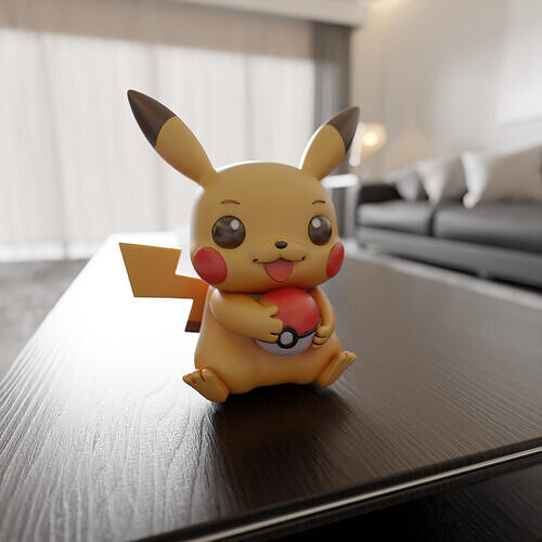 pocket monsters 3D print model