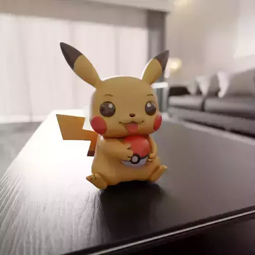 pocket monsters 3D print model