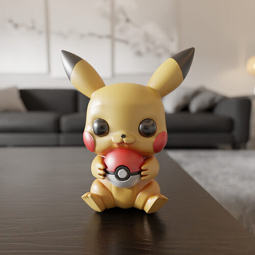 pocket monsters 3D print model