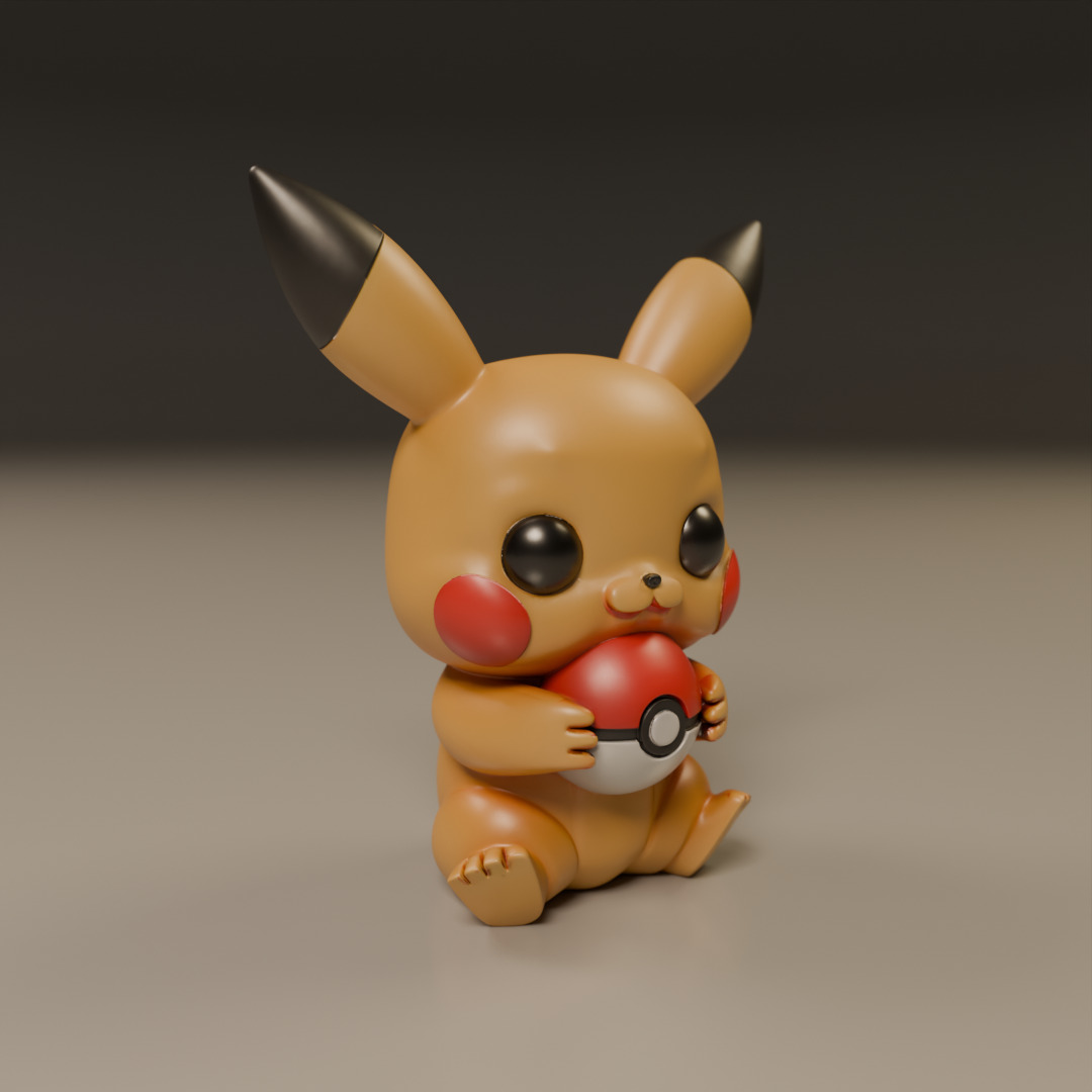 pocket monsters 3D print model_12
