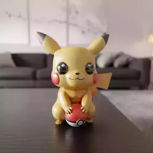 pocket monsters 3D print model