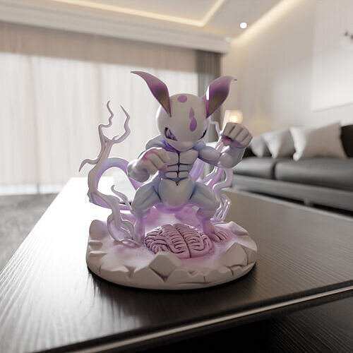 pocket monsters 3D print model