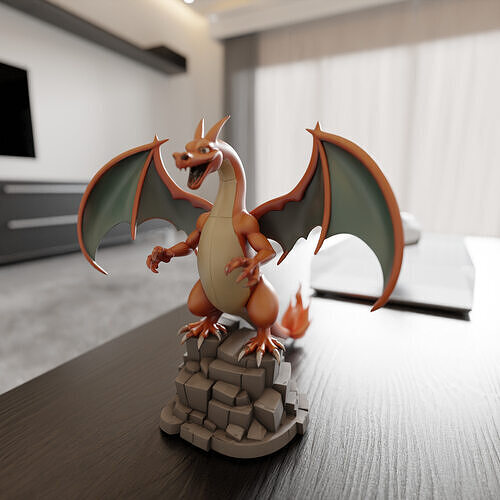 pocket monsters 3D print model