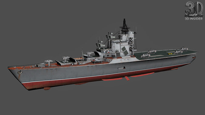 MOSKVA ASW Cruisers Low-poly 3D model
