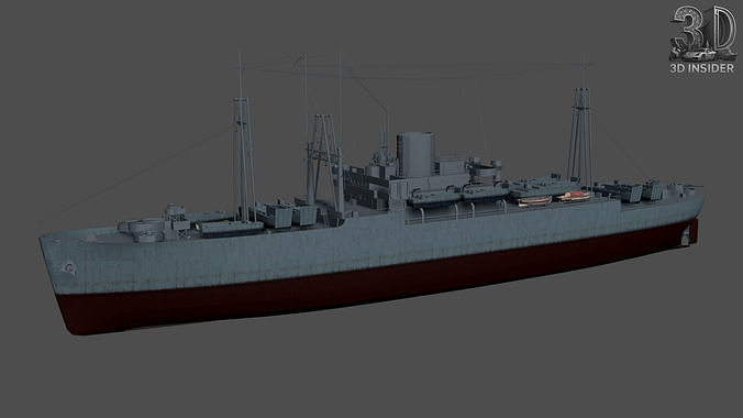 Middleton Attack Transport Low-poly 3D model