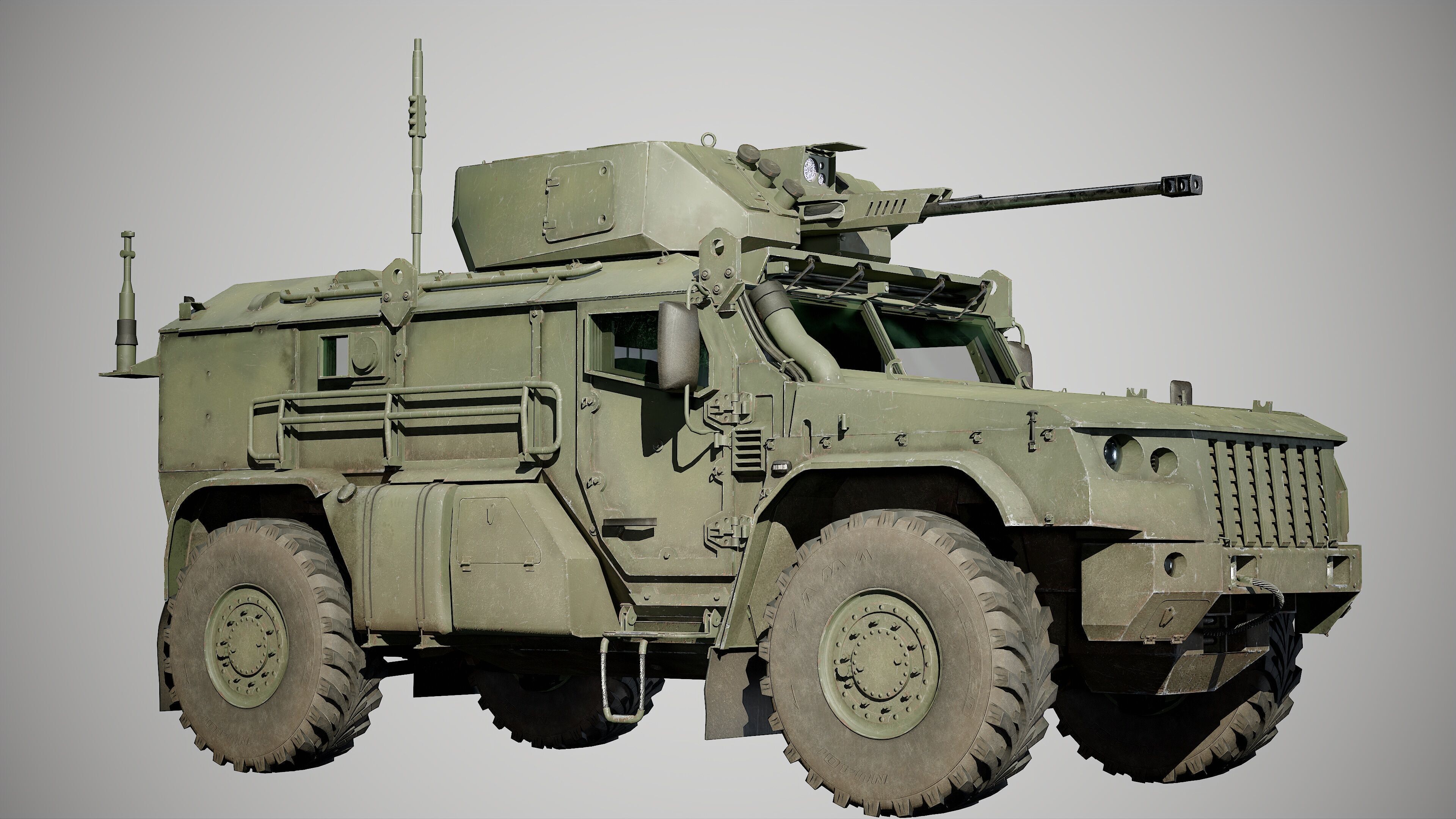 Typhoon VDV Game Ready Model 80K Low-poly 3D model_23