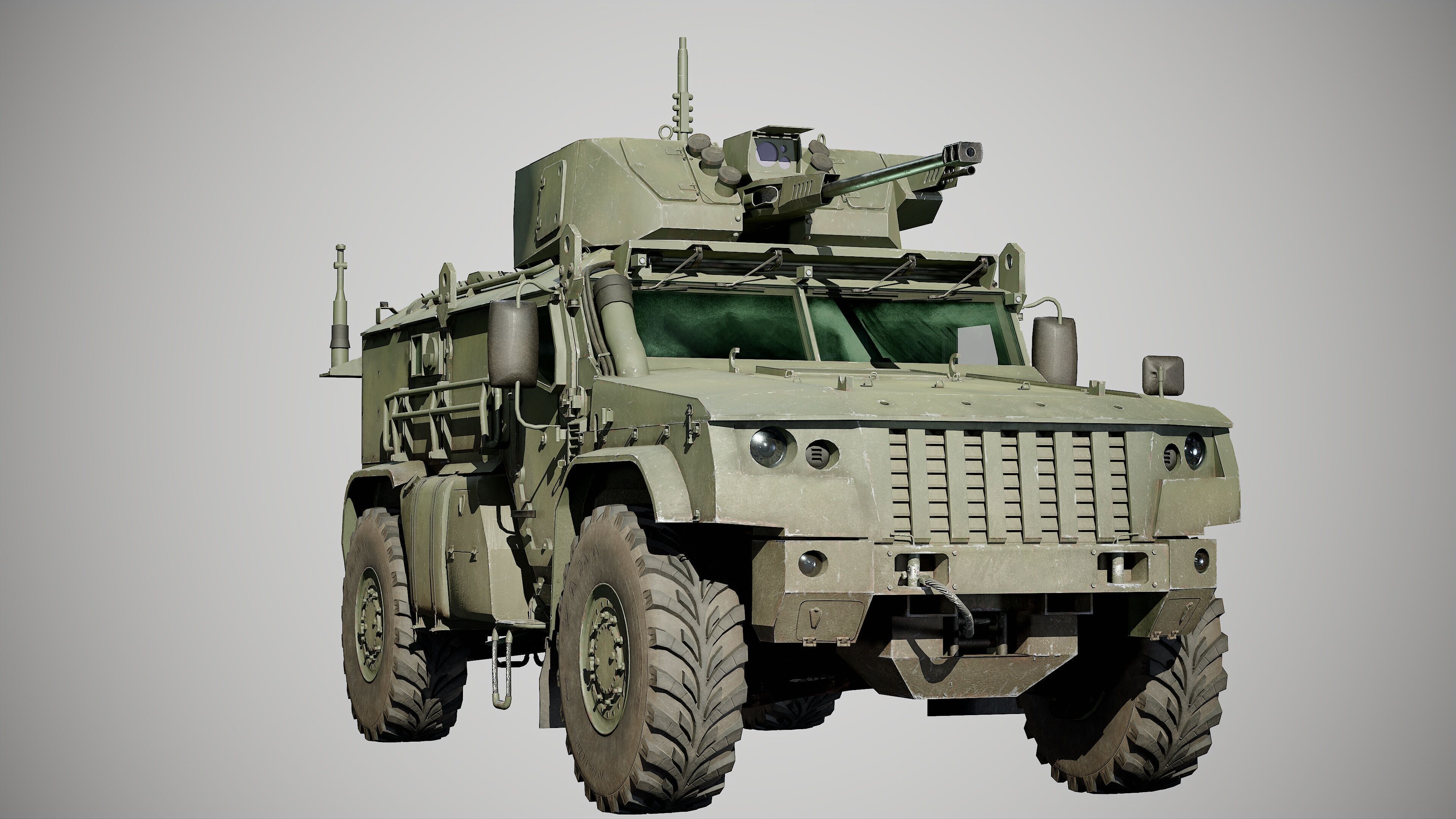 Typhoon VDV Game Ready Model 80K Low-poly 3D model_25