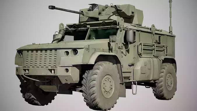 Typhoon VDV Game Ready Model 80K Low-poly 3D model