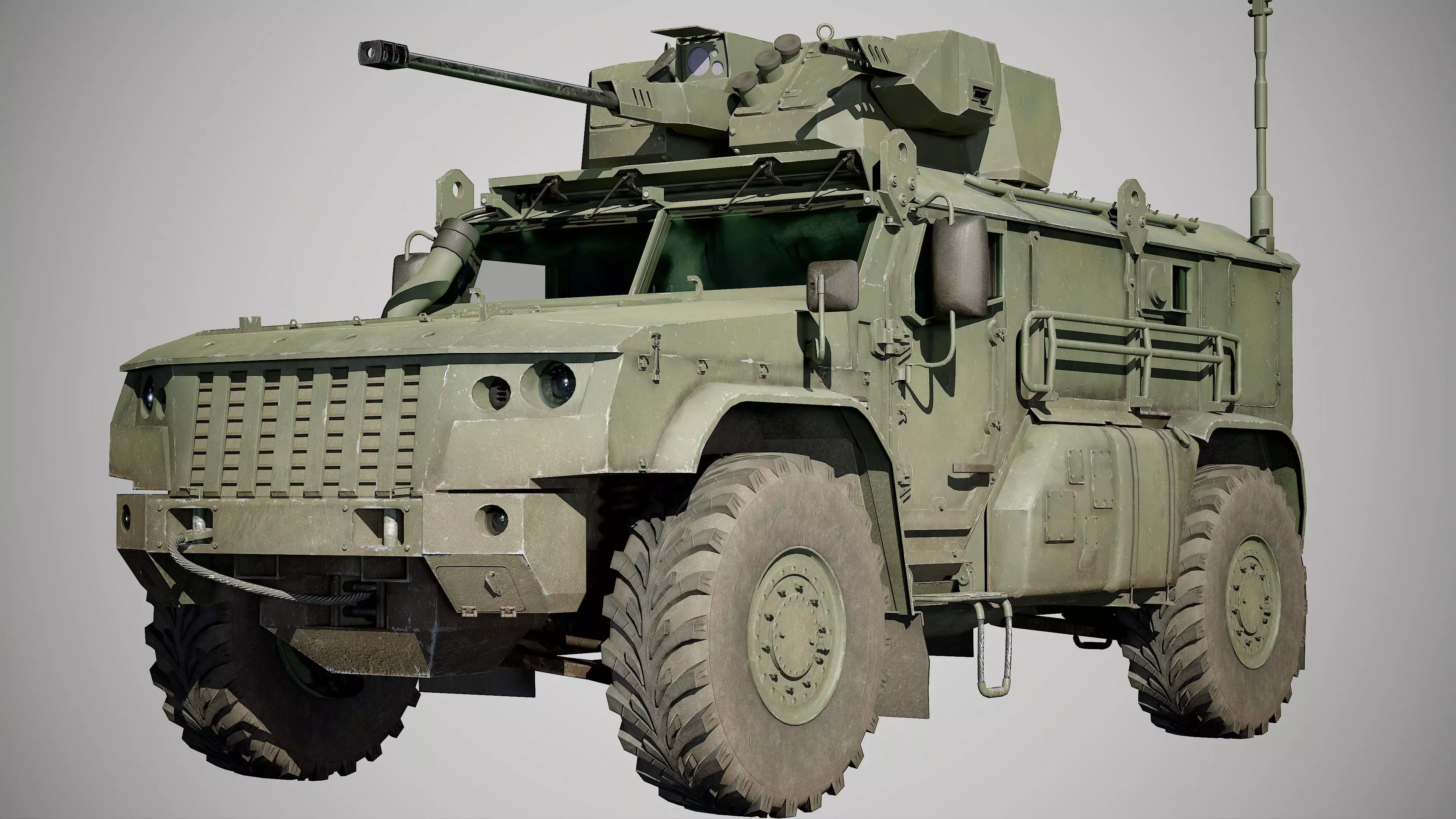 Typhoon VDV Game Ready Model 80K Low-poly 3D model_0