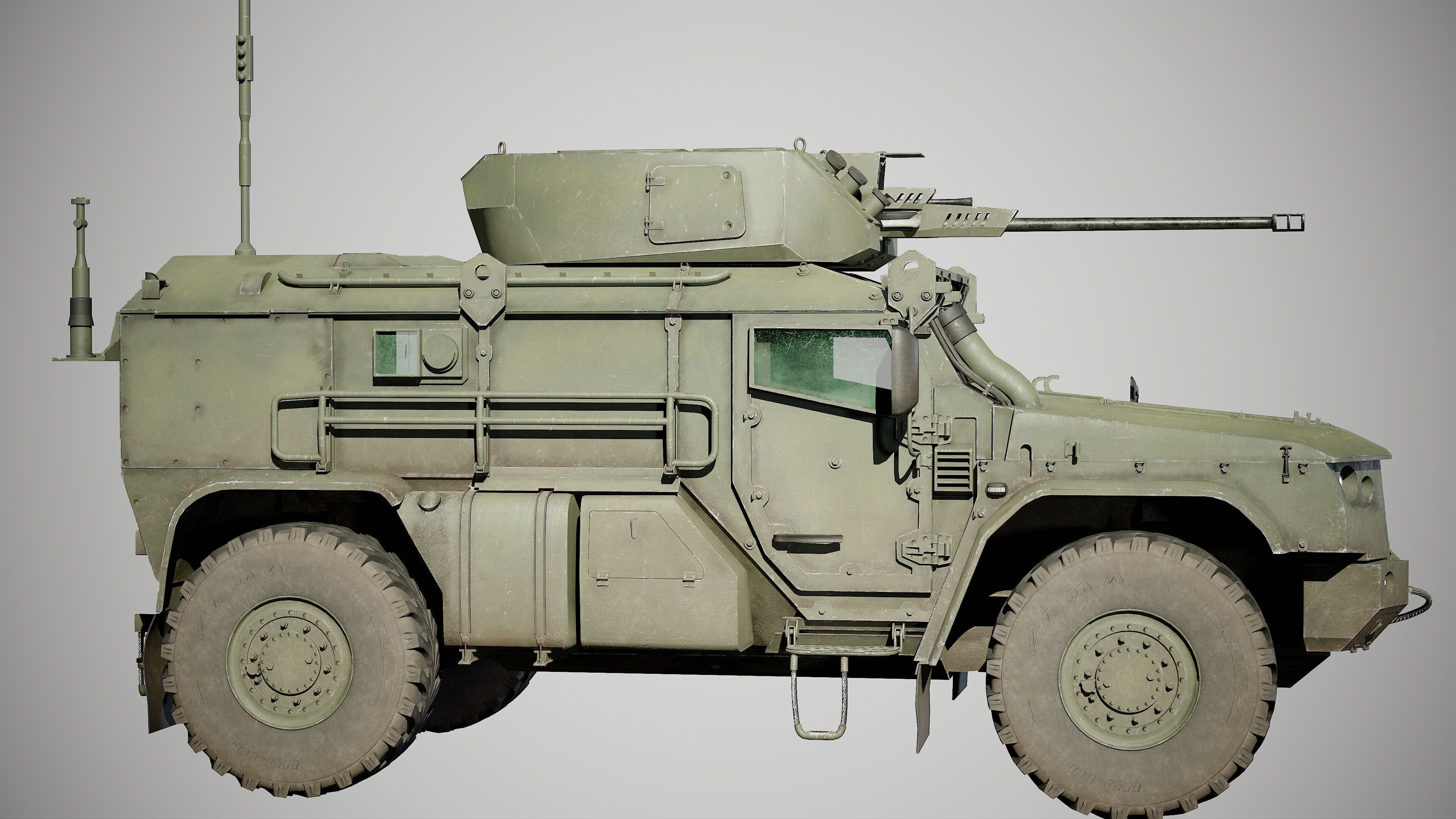 Typhoon VDV Game Ready Model 80K Low-poly 3D model_22