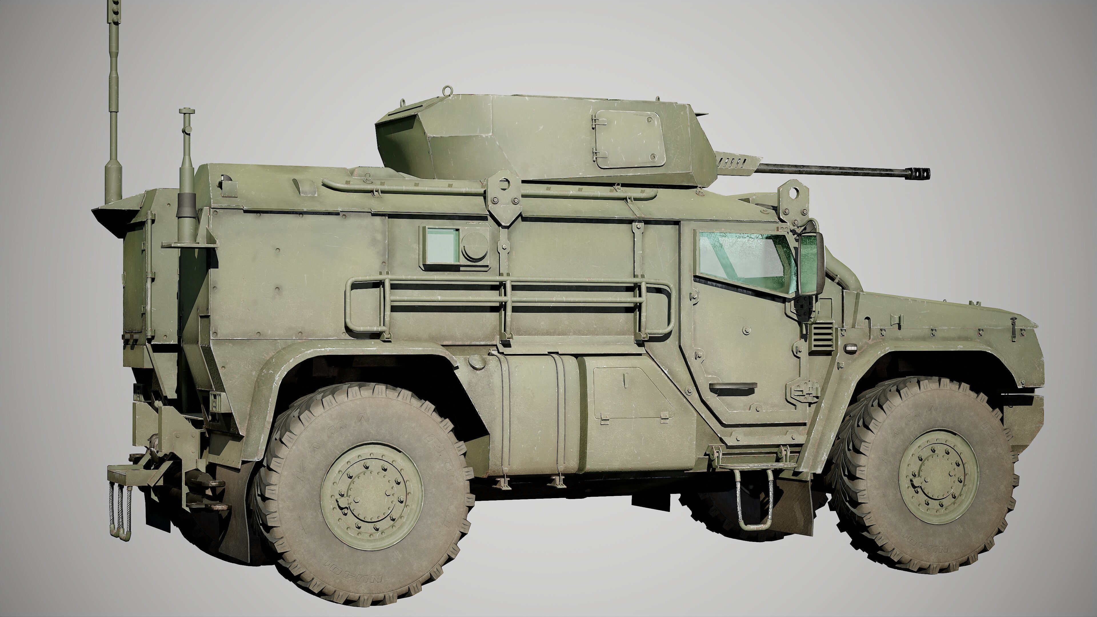 Typhoon VDV Game Ready Model 80K Low-poly 3D model_20