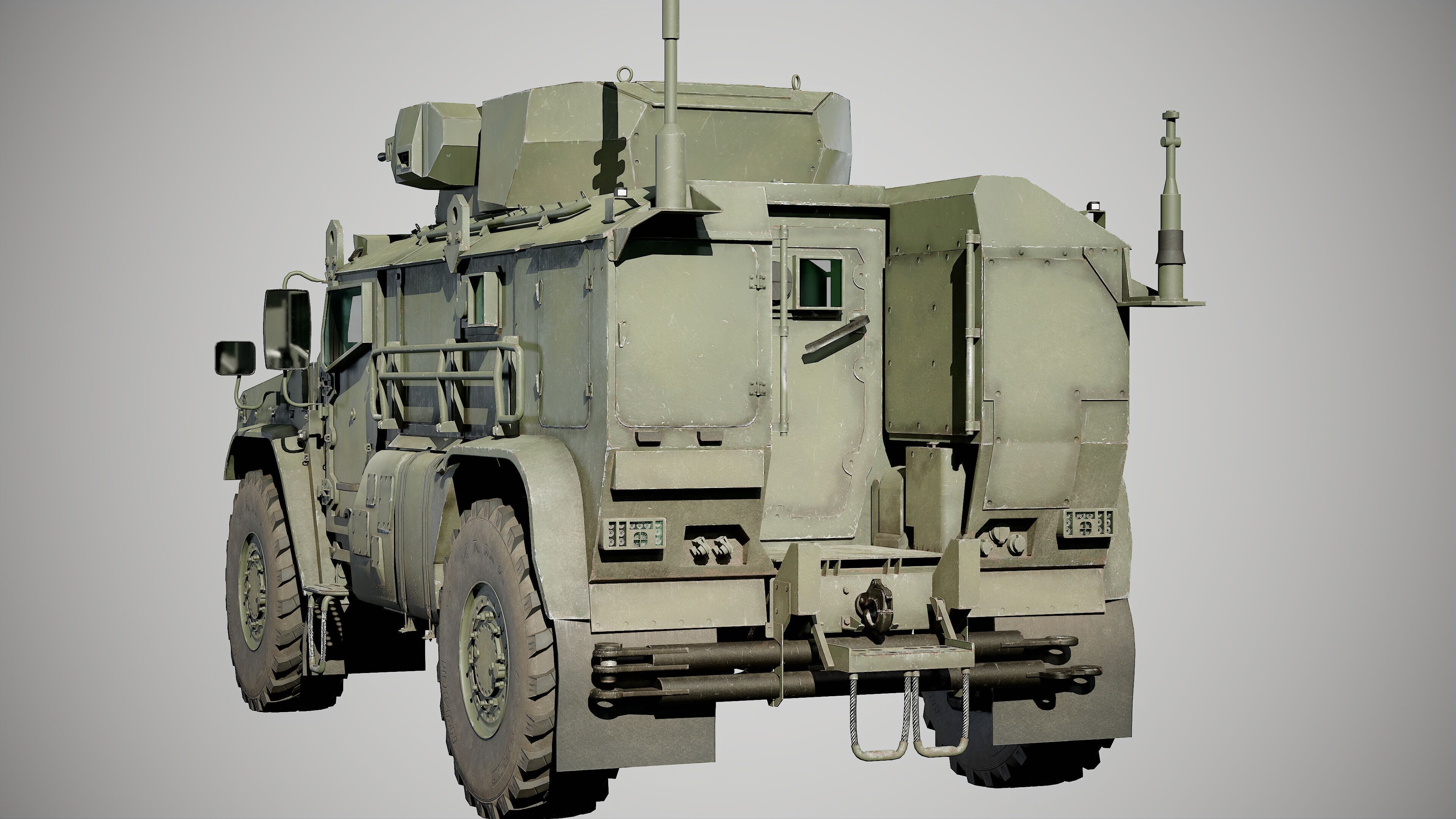 Typhoon VDV Game Ready Model 80K Low-poly 3D model_14