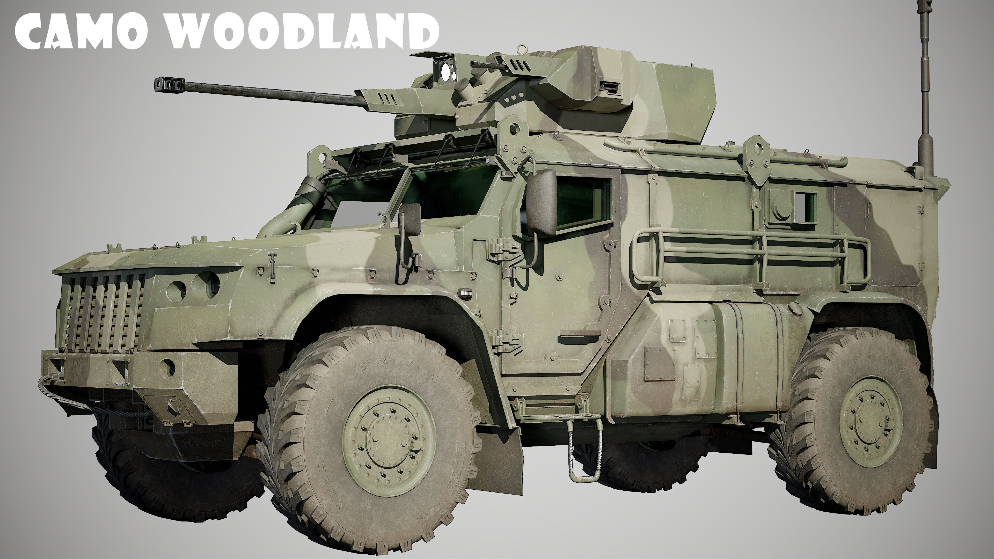 Typhoon VDV Game Ready Model 80K Low-poly 3D model_7